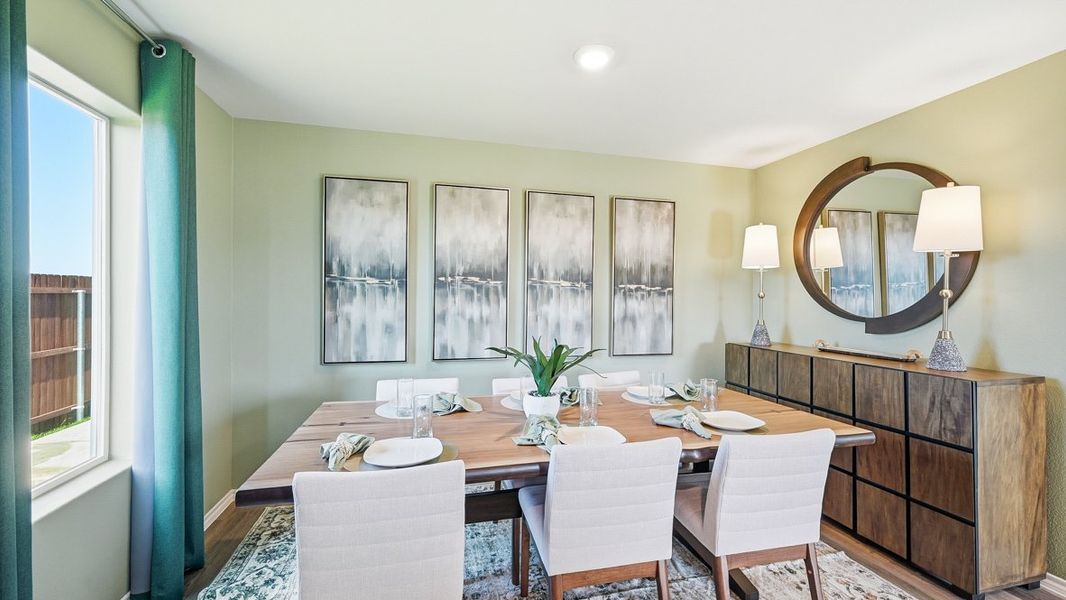 Furnished interior view inside a new home in Sunnycreek, Crowley (Image 11).