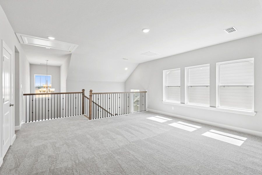 Spacious, unfurnished interior of a new home in Riceland 50’ Alley Load Homesites, Mont Belvieu (Image 19).