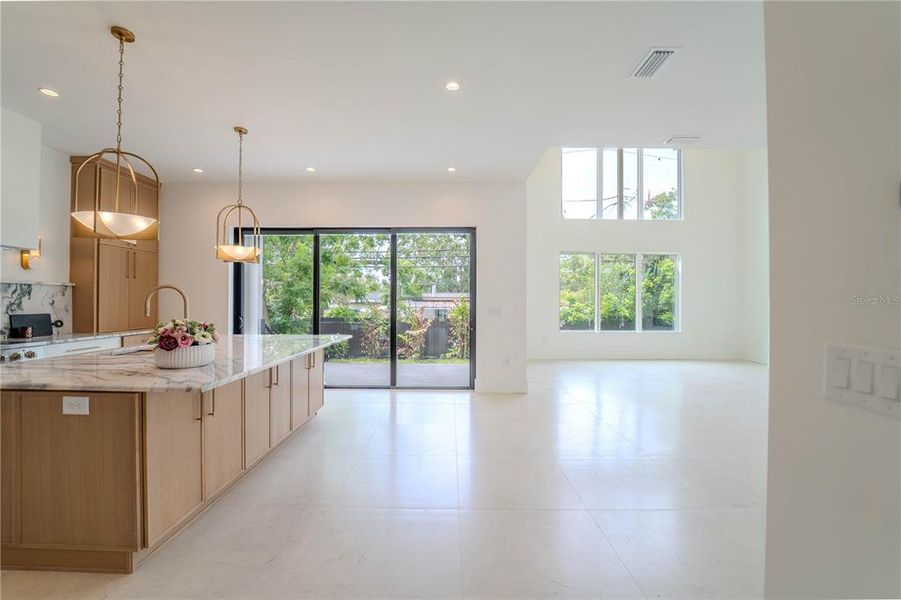 Furnished interior view inside a new home in , Tampa (Image 15).