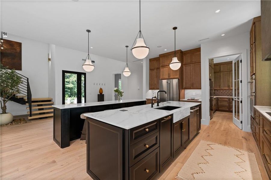 Furnished interior view inside a new home in , Marietta (Image 18).