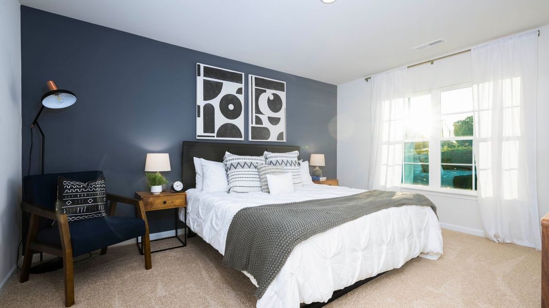 Furnished interior view inside a new home in Baymeade, Lexington (Image 17). Furnished interior view inside a new home in Baymeade, Lexington (Image 17).