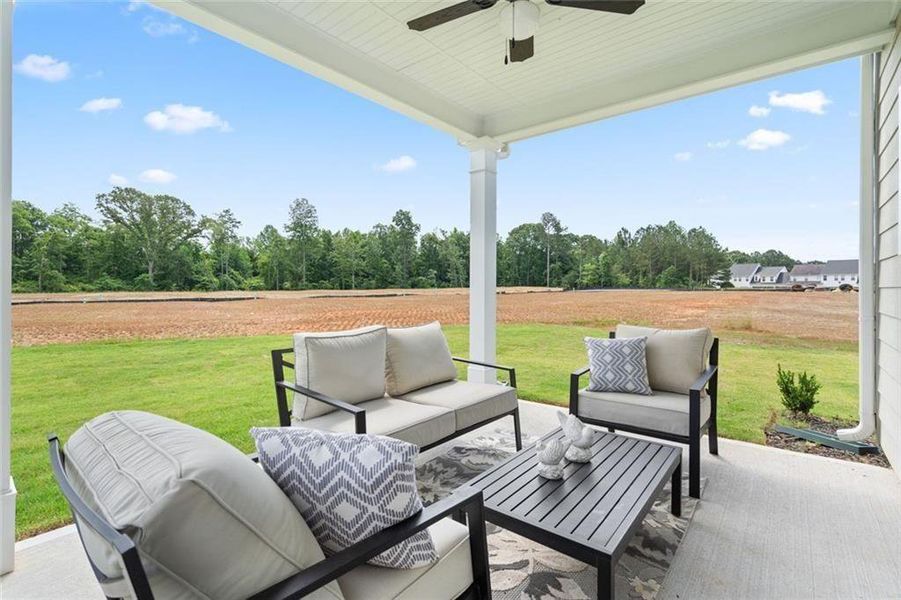 Exterior details and patio area of a home in Hawks View, Ringgold (Image 2). Exterior details and patio area of a home in Hawks View, Ringgold (Image 2).