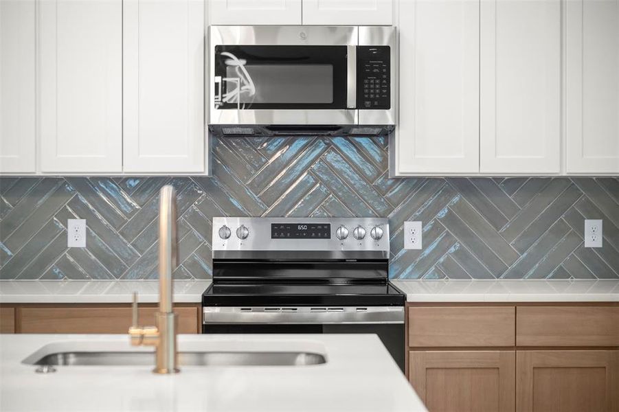 Close-up of interior finishes inside a home in , Italy (Image 12).