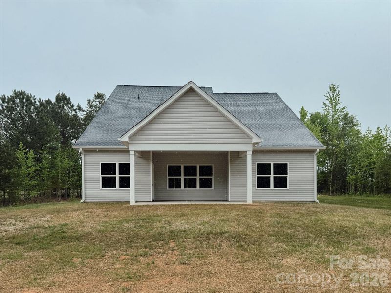 Exterior details and patio area of a home in , Clover (Image 3).