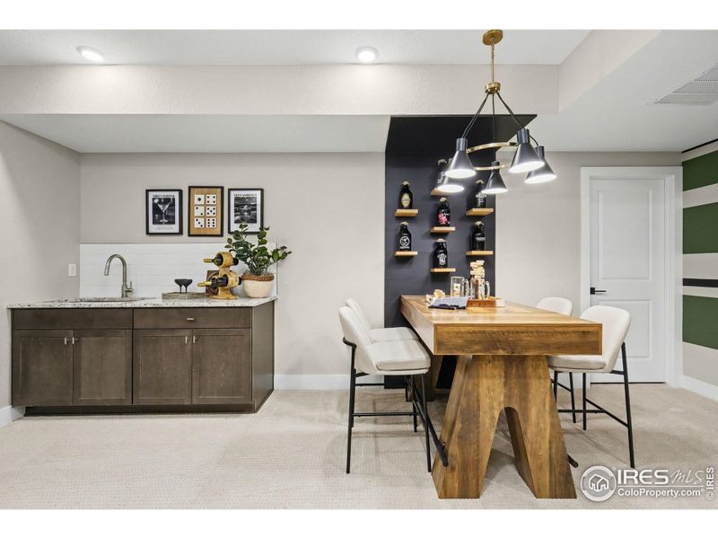 Basement Wet Bar