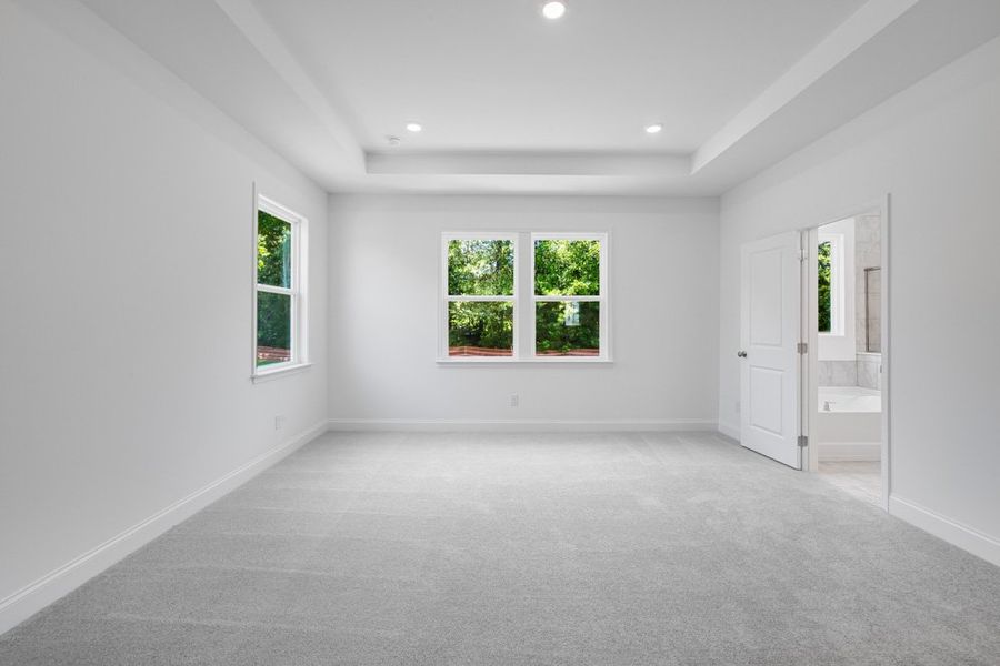 Representative unfurnished interior of a home built from the Trenton by Taylor Morrison in Bennett Farm, Loganville (Image 18).