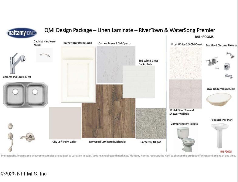 Sample of building materials used in homes in RiverTown, St. Johns (Image 3).