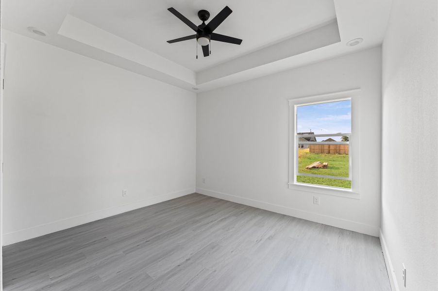 12 / 17Spacious secondary bedrooms. Photos are representative of the same floor plan built by this builder. Finishes will be the same or similar.