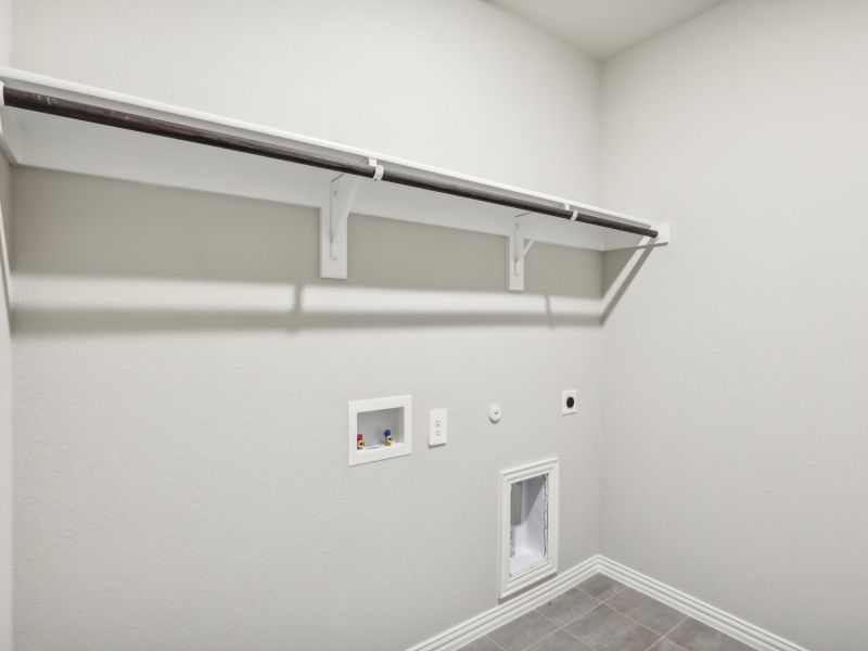 Spacious, unfurnished interior of a new home in Lakehaven - Premier Series, Farmersville (Image 15).