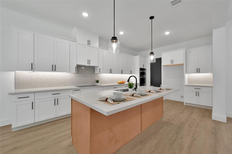 Furnished interior view inside a new home in , Magnolia (Image 8).