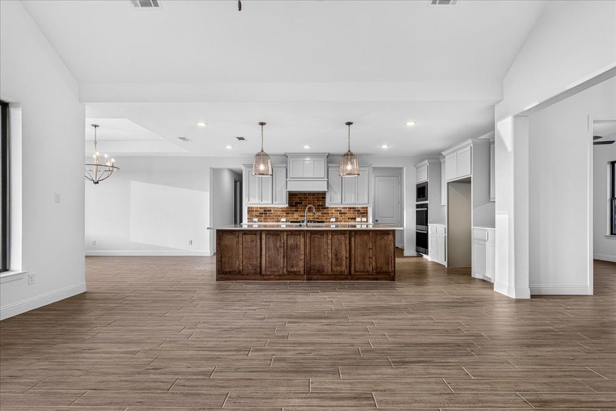Doug Parr Homes | Open-Concept Living Area at 1016 Brock Heights Ct