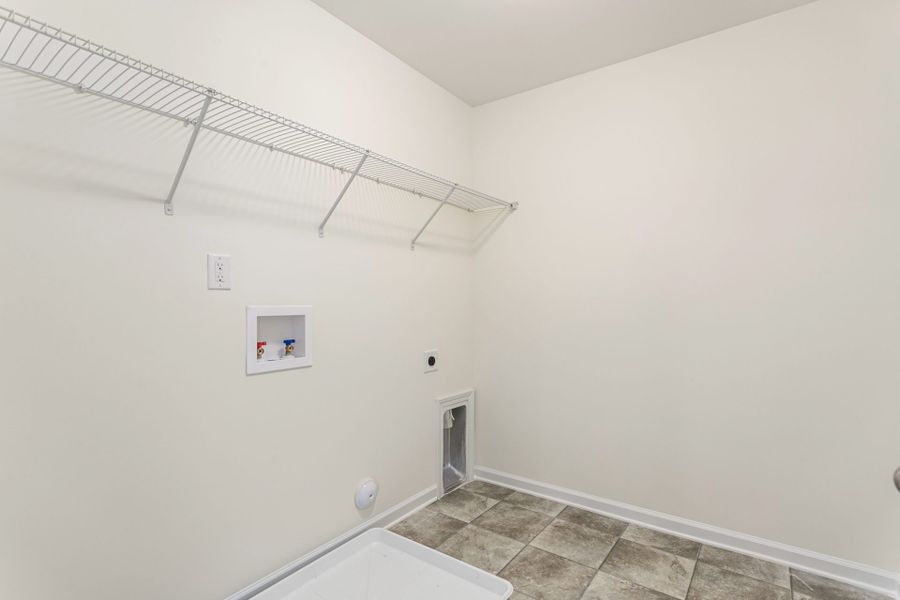 Representative unfurnished interior of a home built from the Vermont by Keystone Homes NC in The Wilcox, Greensboro (Image 17).