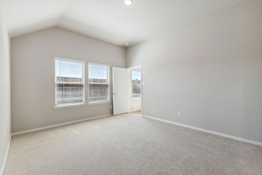 Primary Suite in the Diamond home plan by Trophy Signature Homes – REPRESENTATIVE PHOTO Primary Suite in the Diamond home plan by Trophy Signature Homes – REPRESENTATIVE PHOTO