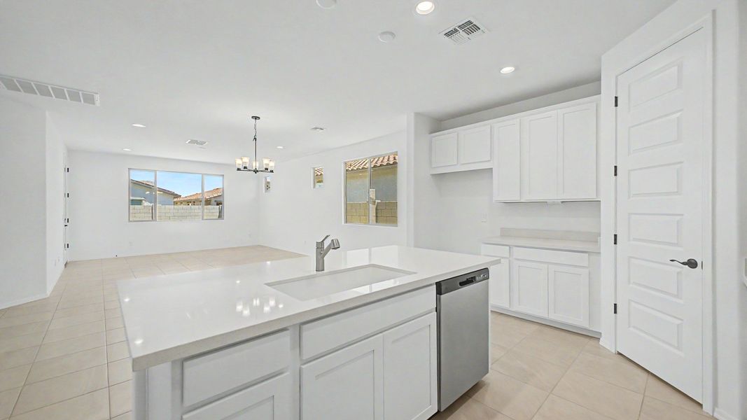 Representative furnished interior of a home built from the Acacia II by DRB Homes in Apache Farms, Buckeye (Image 10).