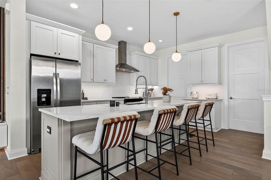 Furnished interior view inside a new home in , Tampa (Image 29).