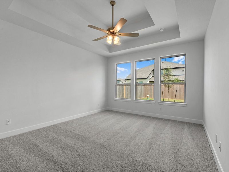 Spacious, unfurnished interior of a new home in Bridgeland, Cypress (Image 7). Spacious, unfurnished interior of a new home in Bridgeland, Cypress (Image 7).