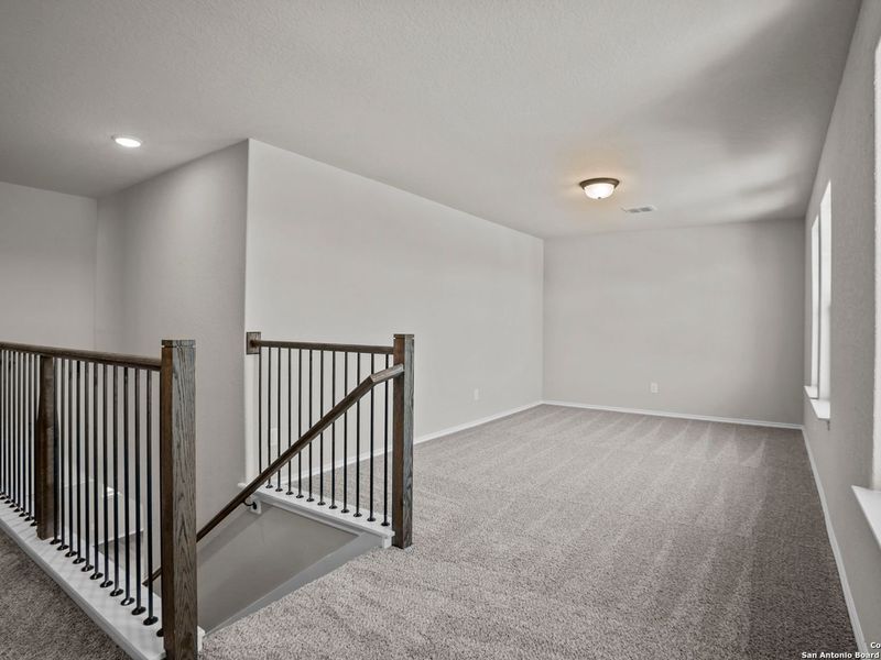 Spacious, unfurnished interior of a new home in Horizon Pointe, Converse (Image 20). Spacious, unfurnished interior of a new home in Horizon Pointe, Converse (Image 20).