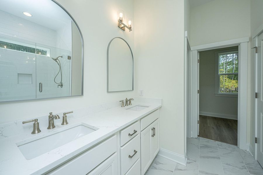 Furnished interior view inside a new home in , Awendaw (Image 7).