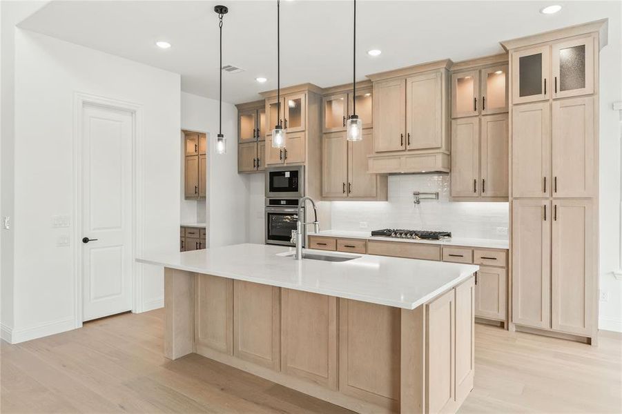 Furnished interior view inside a new home in Painted Tree, McKinney (Image 19).