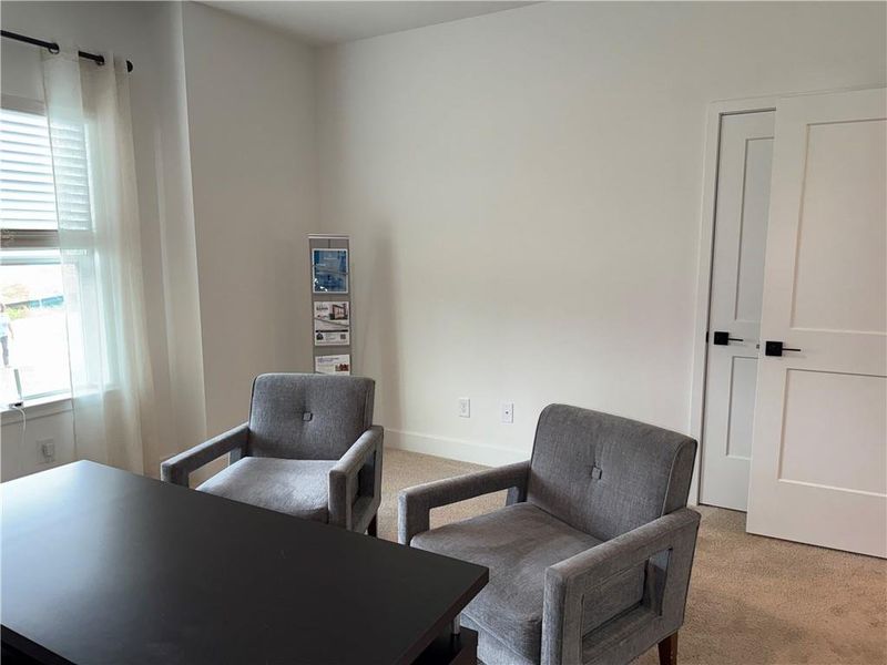 Furnished interior view inside a new home in Thunder Ridge, Dawsonville (Image 7).
