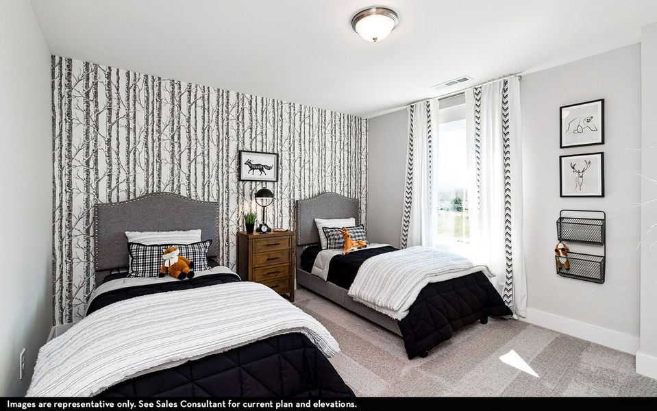 Furnished interior view inside a new home in High Park Hill, Arrington (Image 29).