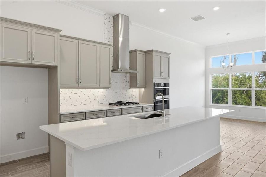 Furnished interior view inside a new home in Marisol Pointe at MiraBay, Apollo Beach (Image 4).