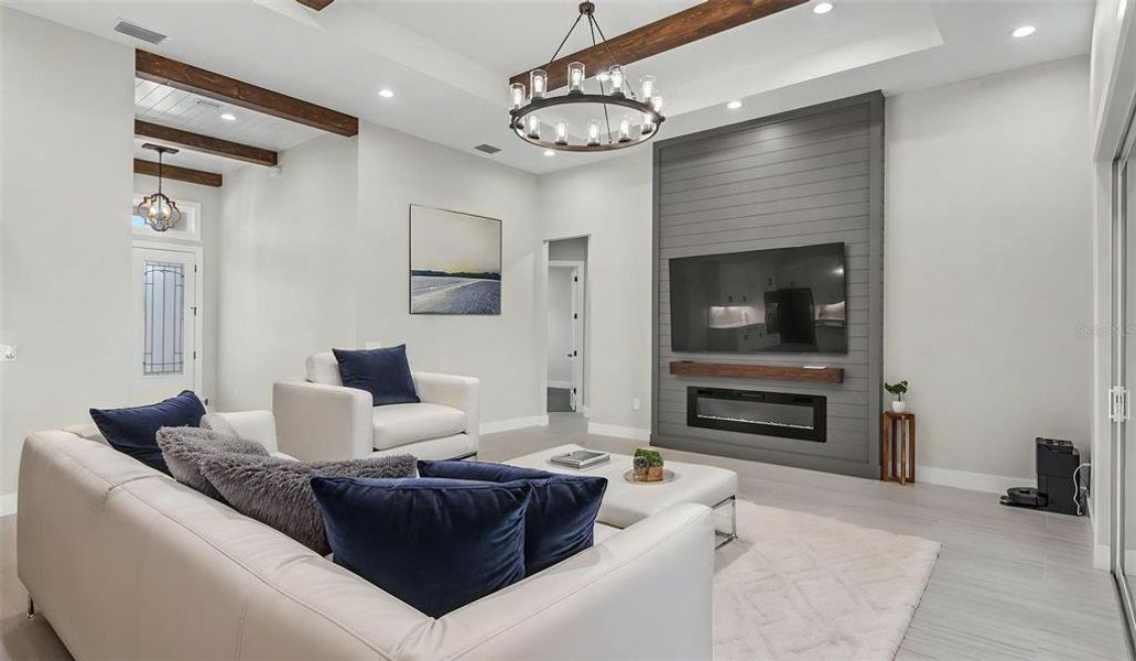 Furnished interior view inside a new home in , Lakeland (Image 15).