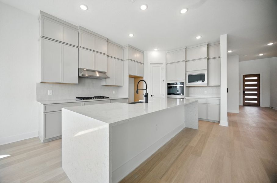 Furnished interior view inside a new home in Foxfield, Austin (Image 4).