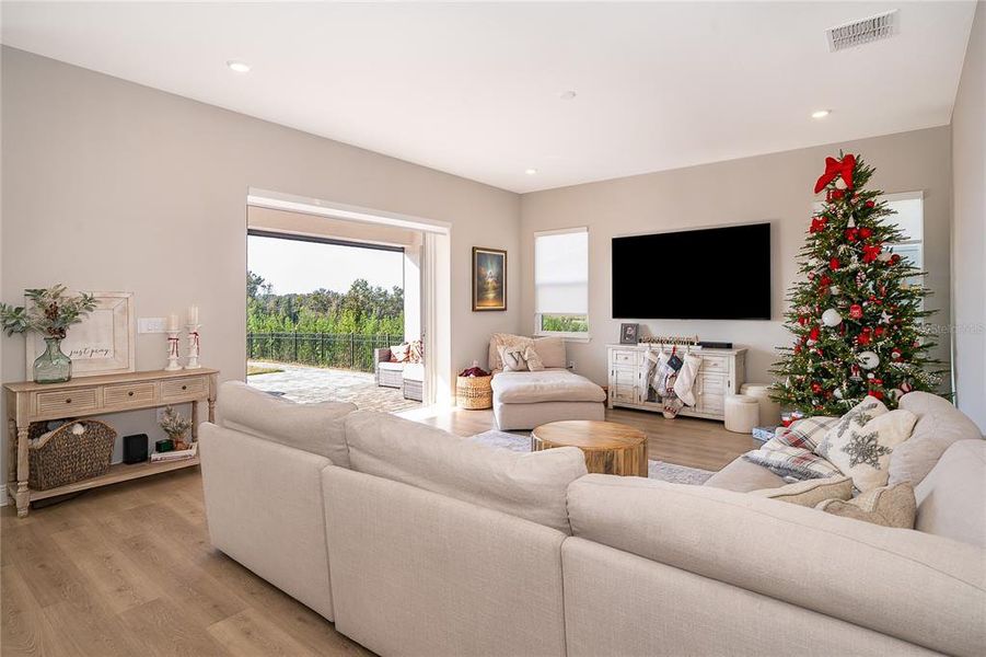 Furnished interior view inside a new home in Bella Collina, Montverde (Image 29). Furnished interior view inside a new home in Bella Collina, Montverde (Image 29).