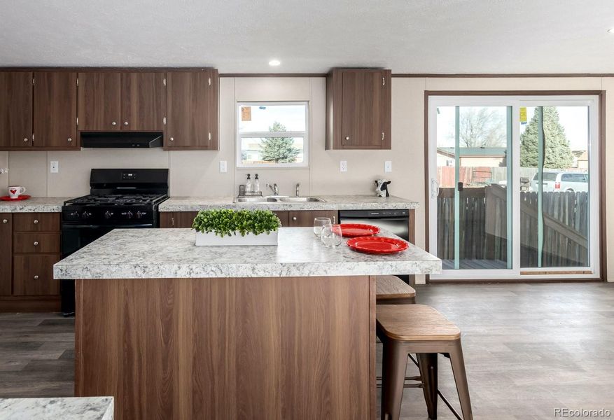 Furnished interior view inside a new home in , Colorado Springs (Image 4).
