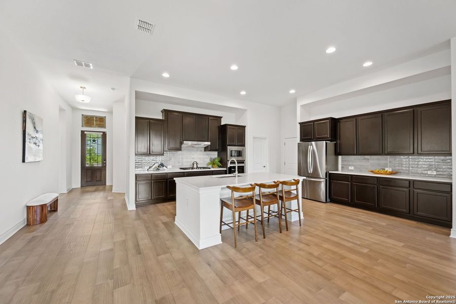 Furnished interior view inside a new home in Esperanza - 70', Boerne (Image 4). Furnished interior view inside a new home in Esperanza - 70', Boerne (Image 4).
