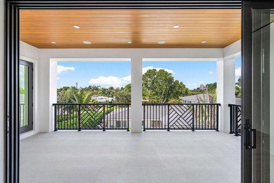 2nd floor balcony with treetop views 2nd floor balcony with treetop views