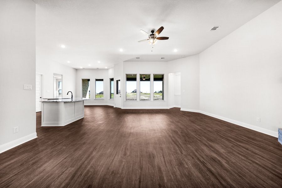Spacious, unfurnished interior of a new home in Creekview Farms, Greenville (Image 14). Spacious, unfurnished interior of a new home in Creekview Farms, Greenville (Image 14).