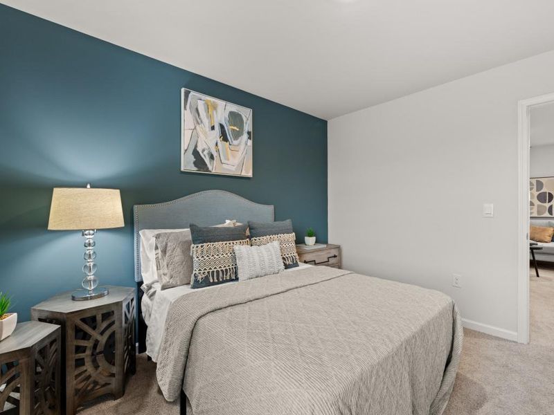 Furnished interior view inside a new home in Greyton Springs Place, Buford (Image 33).