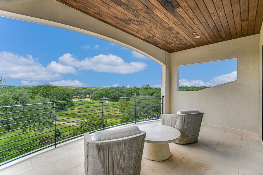 Exterior details and patio area of a home in , Horseshoe Bay (Image 24).