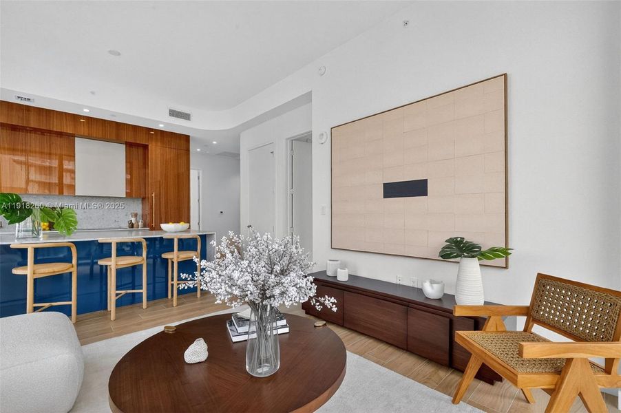 Furnished interior view inside a new home in Mr. C Residences, Miami (Image 12).