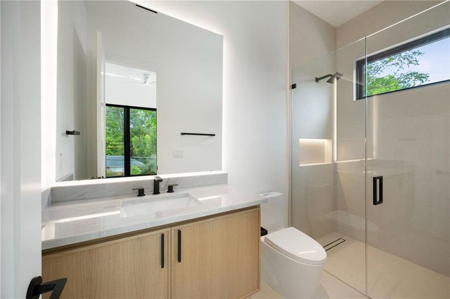 Furnished interior view inside a new home in , Brookhaven (Image 13).