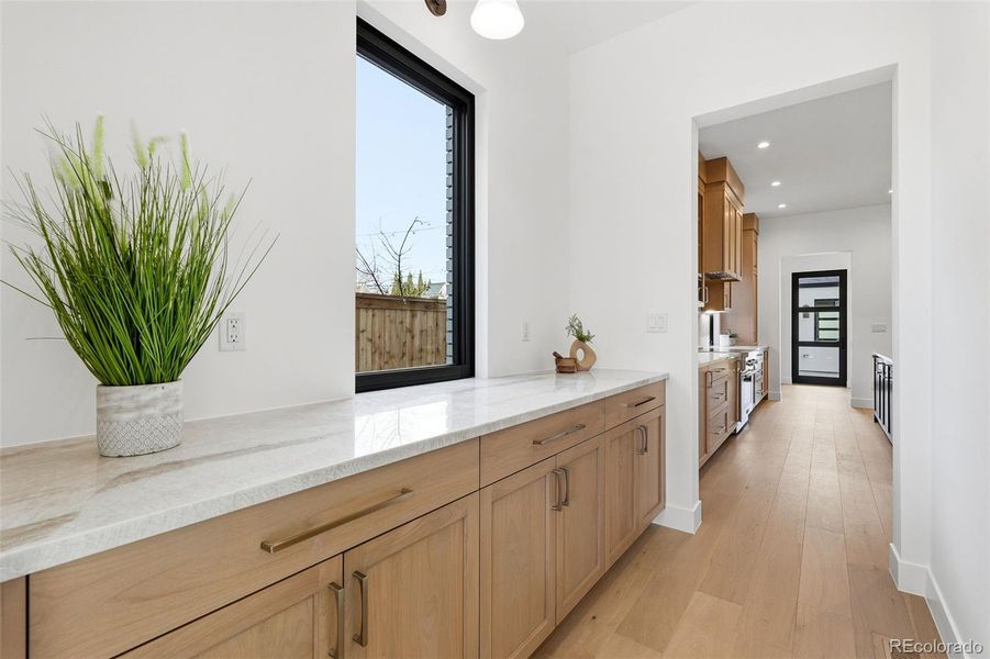 Furnished interior view inside a new home in , Denver (Image 41).
