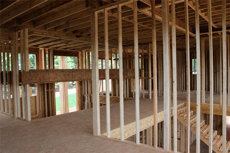 In-progress construction of a new home in , Lawrenceville, GA (Image 18).