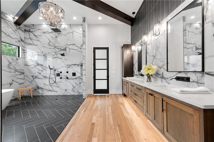 Furnished interior view inside a new home in , Acworth (Image 5).