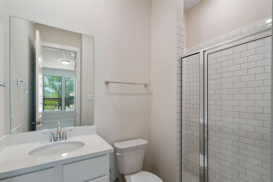 Furnished interior view inside a new home in Woodson’s Reserve, Spring (Image 10).