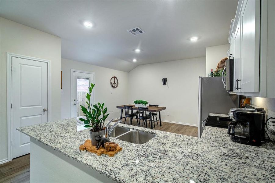 Furnished interior view inside a new home in Wildcat Ranch, Crandall (Image 8).