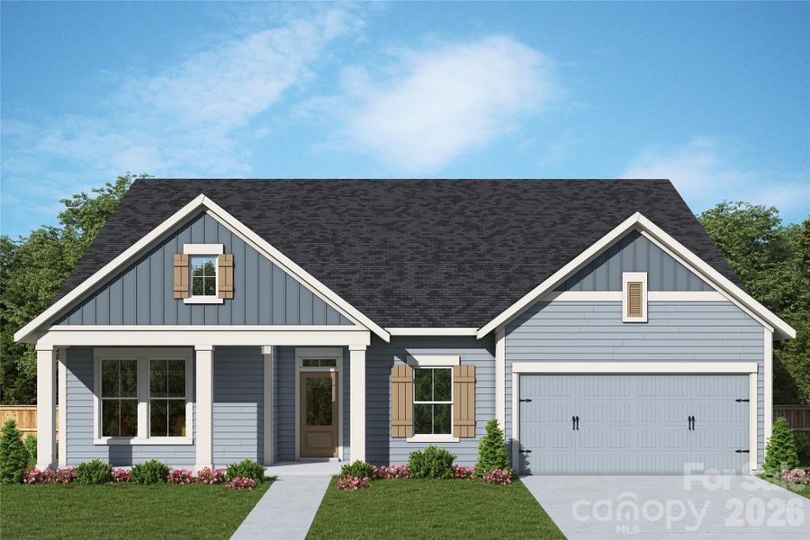 Magnolia-A Elevation Rendering Magnolia-A Elevation Rendering