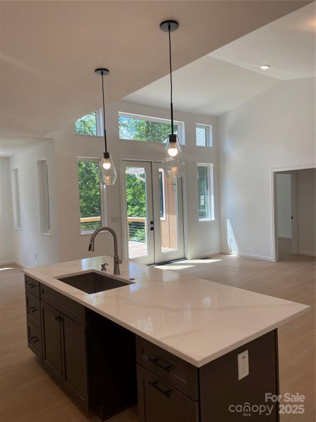Furnished interior view inside a new home in , Flat Rock (Image 4).