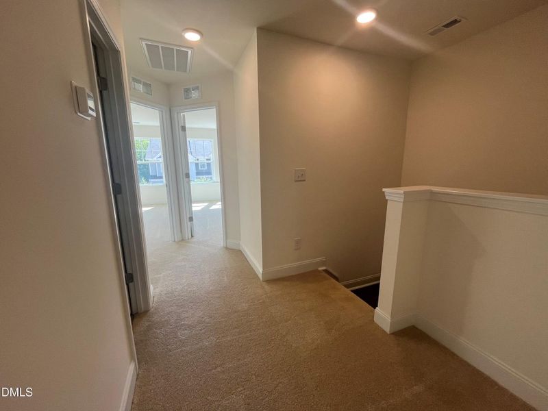 second floor landing w/lots of room