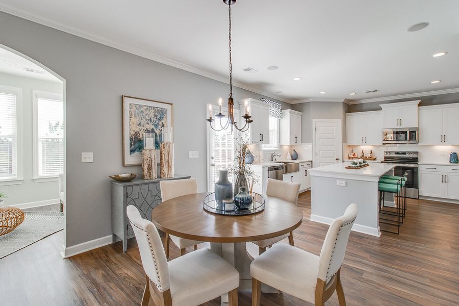 Furnished interior view inside a new home in Bluefield, Lexington (Image 15). Furnished interior view inside a new home in Bluefield, Lexington (Image 15).
