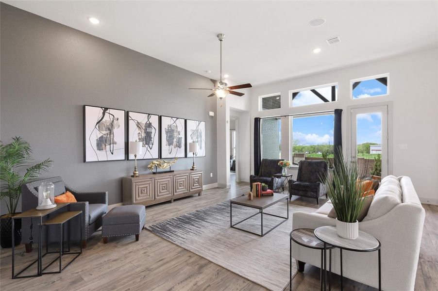 Model home photos of similar floorplans, not pictures of actual home.