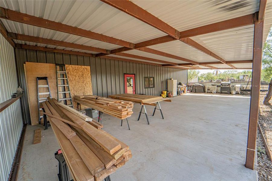View of patio / terrace with grilling area