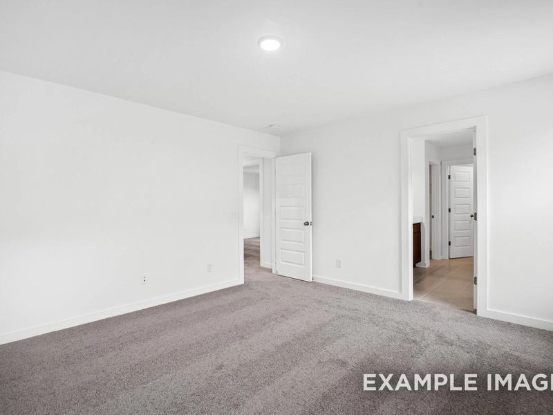 Representative unfurnished interior of a home built from the The Grayson A by Davidson Homes LLC in Sage Farms, White House (Image 36).