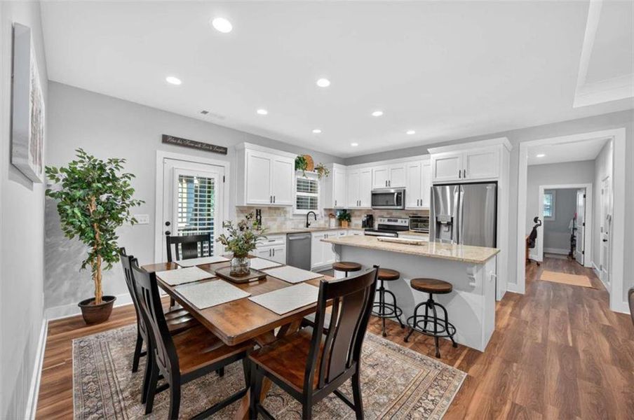 Furnished interior view inside a new home in , Murrayville (Image 11).